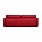 Vida Drei-Sitzer Sofa aus rotem Leder Rolf Benz 9