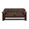 DS61 Zwei-Sitzer Sofa aus Braunem Leder von De Sede 1