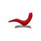 DS 151 Lounger in Red Leather from De Sede, Image 9