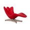 DS 151 Lounger in Red Leather from De Sede 1