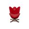 DS 151 Lounger in Red Leather from De Sede 6