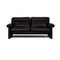 DS70 Drei-Sitzer Sofa aus schwarzem Leder von De Sede 1