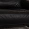 DS70 Three-Seater Sofa in Black Leather from De Sede, Image 3