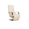 Dave Armchair in Cream Leather from Brühl 1