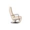 Dave Armchair in Cream Leather from Brühl 8