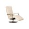 Dave Armchair in Cream Leather from Brühl 3