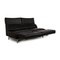 Three-Seater Matteo Sofa in Black Leather from Strässle 3