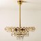 Vintage Austrian Chandelier in Brass and Crystal Glass from Bakalowits & Söhne, 1960s 13