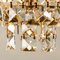 Vintage Austrian Chandelier in Brass and Crystal Glass from Bakalowits & Söhne, 1960s, Image 3