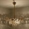 Vintage Austrian Chandelier in Brass and Crystal Glass from Bakalowits & Söhne, 1960s 11