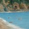 Berto Ferrari, Liguria, Oil on Canvas, Framed, Image 3