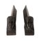 Iron Fireplace Andirons, Set of 2 1