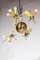 Space Age Brass Multicolored Chandelier in the style of Angelo Lelli, 1959, Image 17