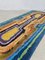 Vintage Rug with Psychedelic Groove Pattern, 1960s 6