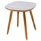 Mid-Century Czechoslovakian Stool in Formica and Wood, 1960s, Image 1