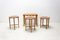 Tables Gigognes Vintage par Poul Hundevad, 1960s, Set de 4 15