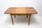 Art Deco Dining Table in Walnut, 1940s 15