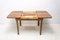 Art Deco Dining Table in Walnut, 1940s 10