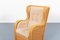 Italienischer Vintage Sessel aus Korbgeflecht 9