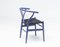 Special Edition Ch24 Wishbone Chair in Purple with Black Seat by Hans Wegner 4