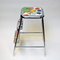 Mid-Century Swedish Step Stool in Chromed Steel by Awab 1950s, Image 5