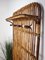 Italian French Riviera Bohemian Bamboo & Rattan Coat Rack, 1960s, Image 4