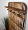 Italian French Riviera Bohemian Bamboo & Rattan Coat Rack, 1960s, Image 5