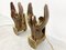 Bronze Hand Shaped Wall Lamps, 1990s, Set of 2 5
