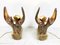 Bronze Hand Shaped Wall Lamps, 1990s, Set of 2 12