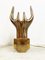 Bronze Hand Shaped Wall Lamps, 1990s, Set of 2, Image 8
