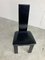 Vintage Lacquer High Back Dining Chairs, 1980s, Set of 6 10