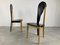 Leather and Wooden Dining Chairs, 1980s, Set of 2 9