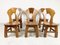 Vintage Brutalist Dining Chairs, 1960s, Set of 6 4