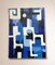 Blue and White Abstract Composition, 1958, Painting, Image 8