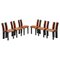 Italian Cognac Leather Dining Chair, 1980s 1