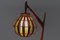 Lampada da terra scultorea in legno di betulla piegato e teak, anni '60, Immagine 10