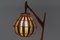 Skulpturale Stehlampe aus gebogenem Birkenholz & Teak, 1960er 10