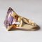 14 Karat Gold Cocktail Ring with Amethyst, 1960s-1970s 6