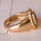 18 Karat Gold Ring mit Rubin und Diamanten, 1960er 5