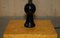 Lámparas de pie estilo Biedermeier vintage de nogal y cromo. Juego de 2, Imagen 8
