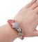 Coral,sapphires,diamonds,pearl,14 Kt Rose Gold and Silver Fish Shape Bracelet, 1950s 7
