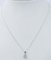 18 Karat White Gold Pendant Necklace with Emerald and Diamonds 4