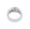 18 Karat White Gold Band Ring with Diamonds, Image 3