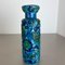 Floral Fat Lava Pottery Vase from Bay Ceramics, Germany, 1970s, Image 10