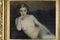 French School Artist, Art Deco Female Nude, Oil on Canvas, Framed 3