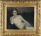 French School Artist, Art Deco Female Nude, Oil on Canvas, Framed 1