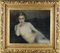 French School Artist, Art Deco Female Nude, Oil on Canvas, Framed, Image 1