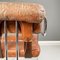 Moderner Italienischer Tucroma Stuhl aus Braunem Leder von Guido Faleschini für 4Mariani, 1970er 14