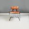 Moderner Italienischer Tucroma Stuhl aus Braunem Leder von Guido Faleschini für 4Mariani, 1970er 2