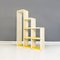 Italian Modern Lacquered Wood Folding Bookcase from Pool Shop, 1980s, 1970s 4